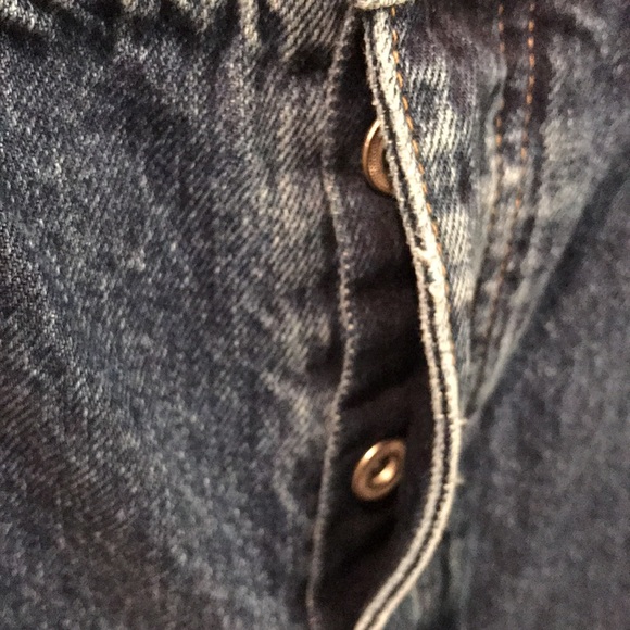 Madewell Kule Dad Jean Mens 30 High Rise Blue Denim Relaxed Button Fly - Picture 4 of 14